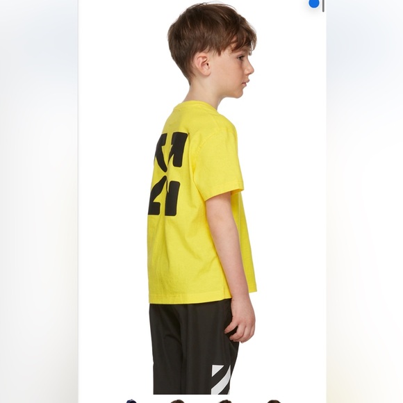 Host pick ⭐️NWT Off-White Kids Yellow & Black Arrow T-Shirt
by Off-White size 10 - Picture 5 of 10